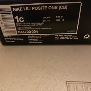 Baby Nike Foam posites